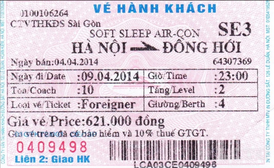 Билеты на автобусы и самолеты во Вьетнаме