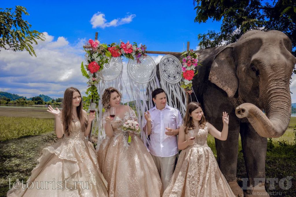 Этническая свадебная церемония и фото-сессия в Нячанге